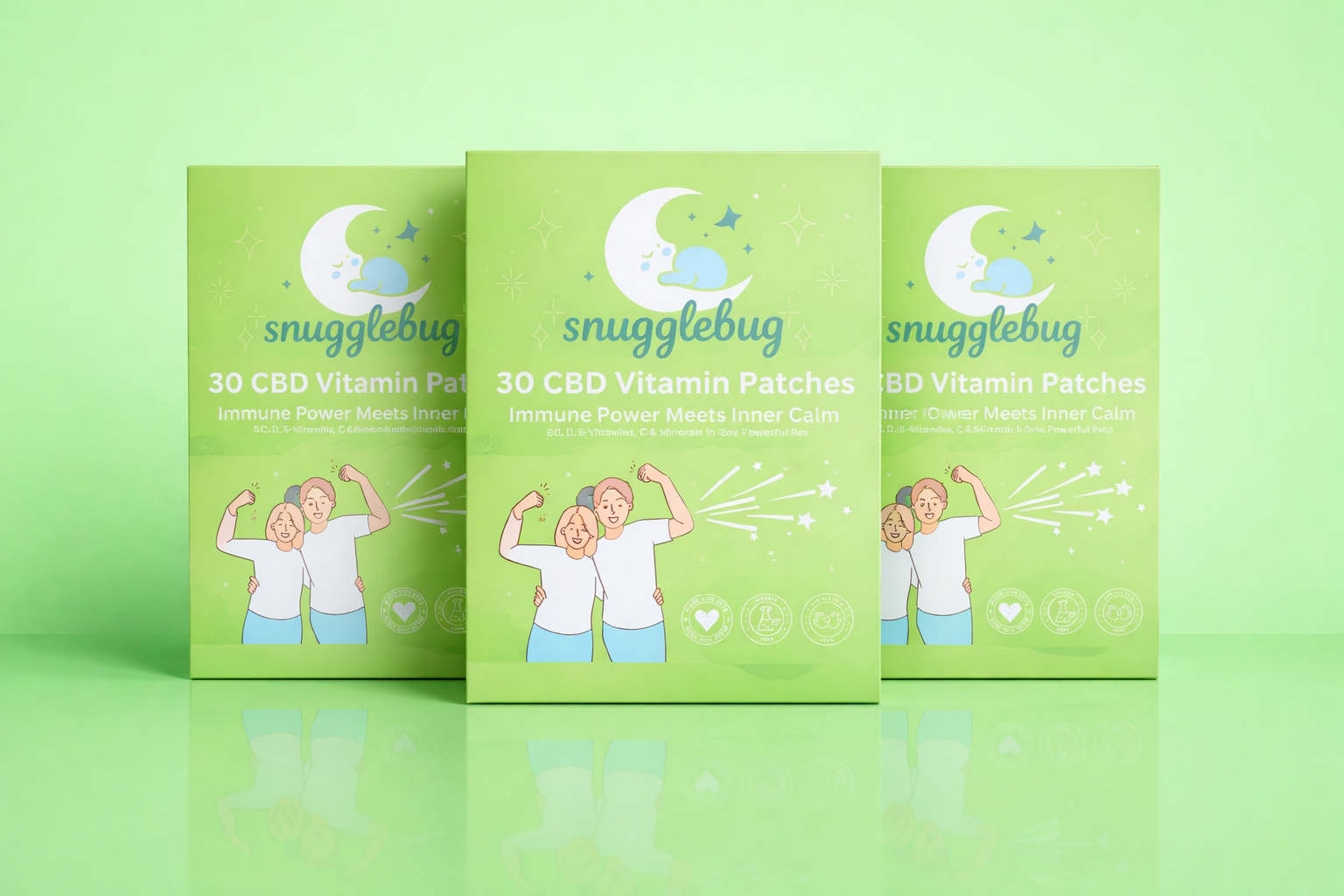 Balance + Vitamins Patch - Plant-Based Support for Calm, Focus & Balance