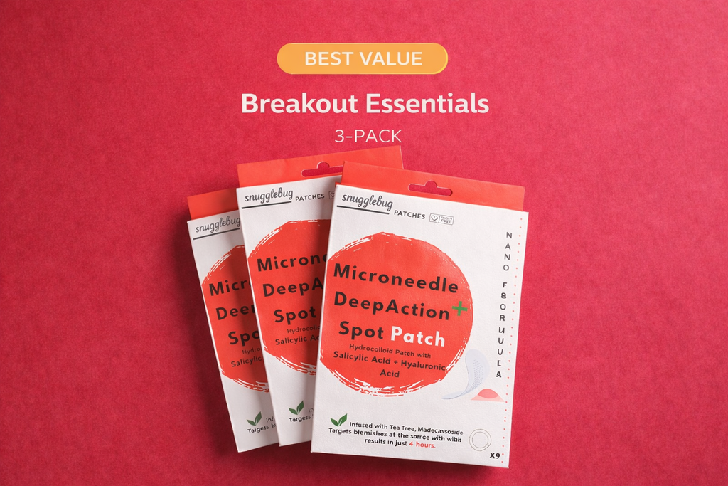 Microneedle Spot Patch - Advanced Blemish Treatment Infused with Tea Tree, Madecassoside, Salicylic Acid & Hyaluronic Acid