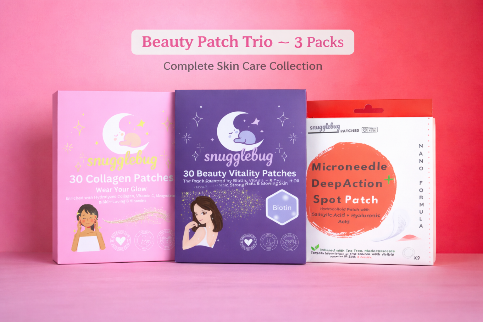 Collagen Skin Firming Patches - Firm, Youthful-Looking Skin
