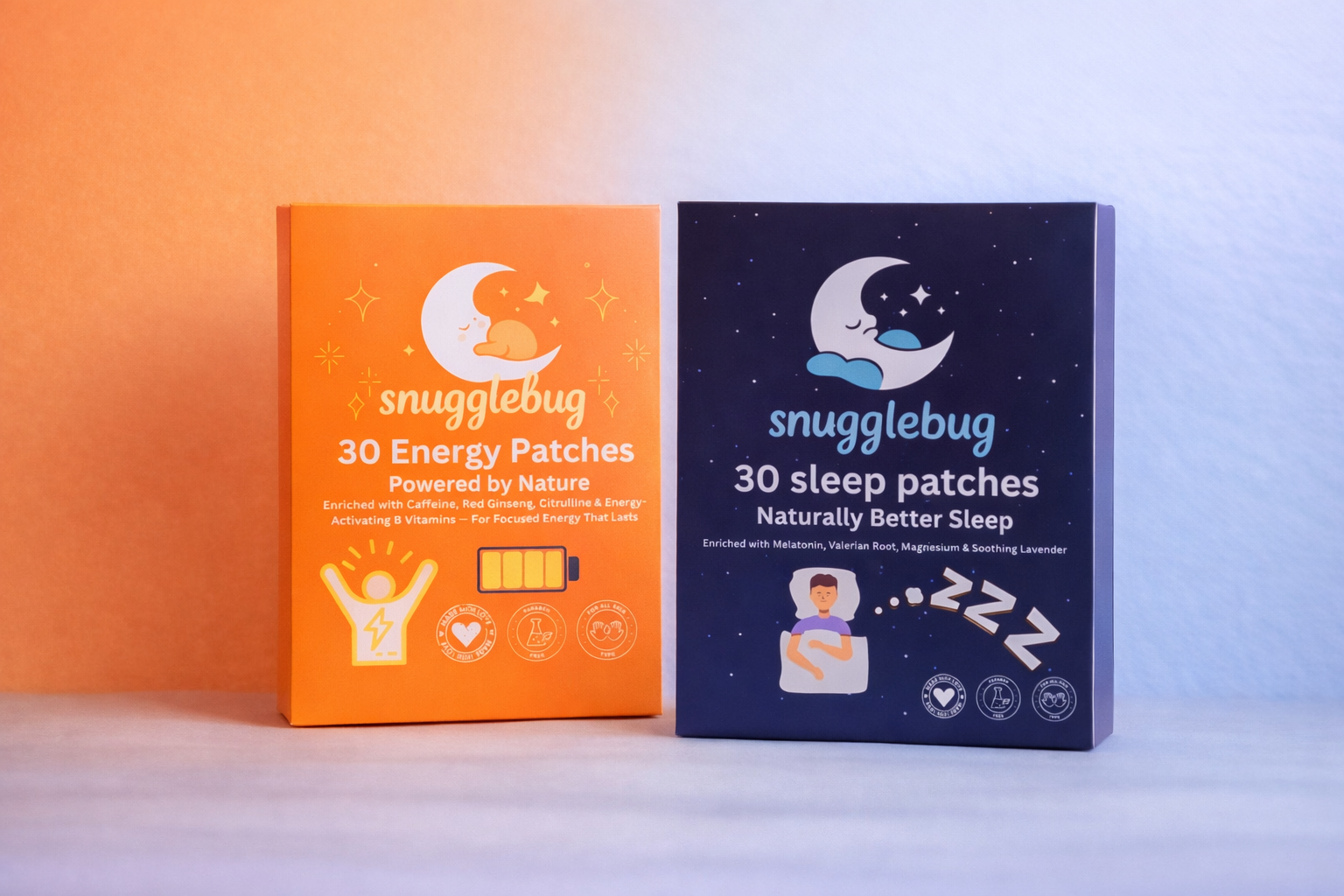 Energy Boosting Patch - Plant-Based Boost with B12, Green Tea & Natural Caffeine