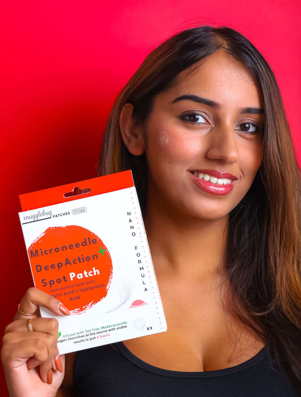 Microneedle Spot Patch - Advanced Blemish Treatment Infused with Tea Tree, Madecassoside, Salicylic Acid & Hyaluronic Acid