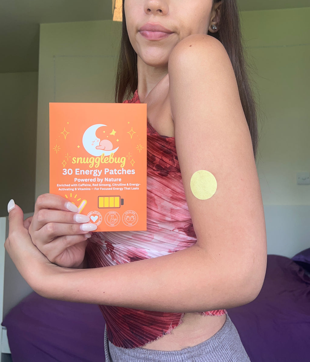 Energy Boosting Patch - Plant-Based Boost with B12, Green Tea & Natural Caffeine