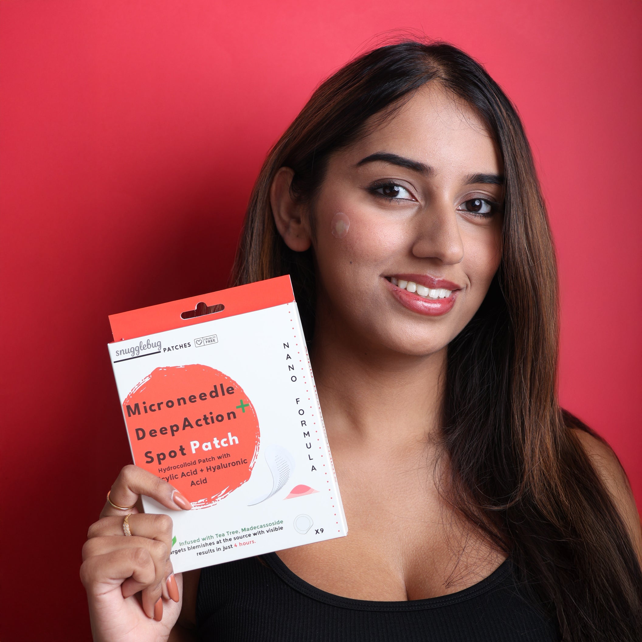 Microneedle Spot Patch - Advanced Blemish Treatment Infused with Tea Tree, Madecassoside, Salicylic Acid & Hyaluronic Acid