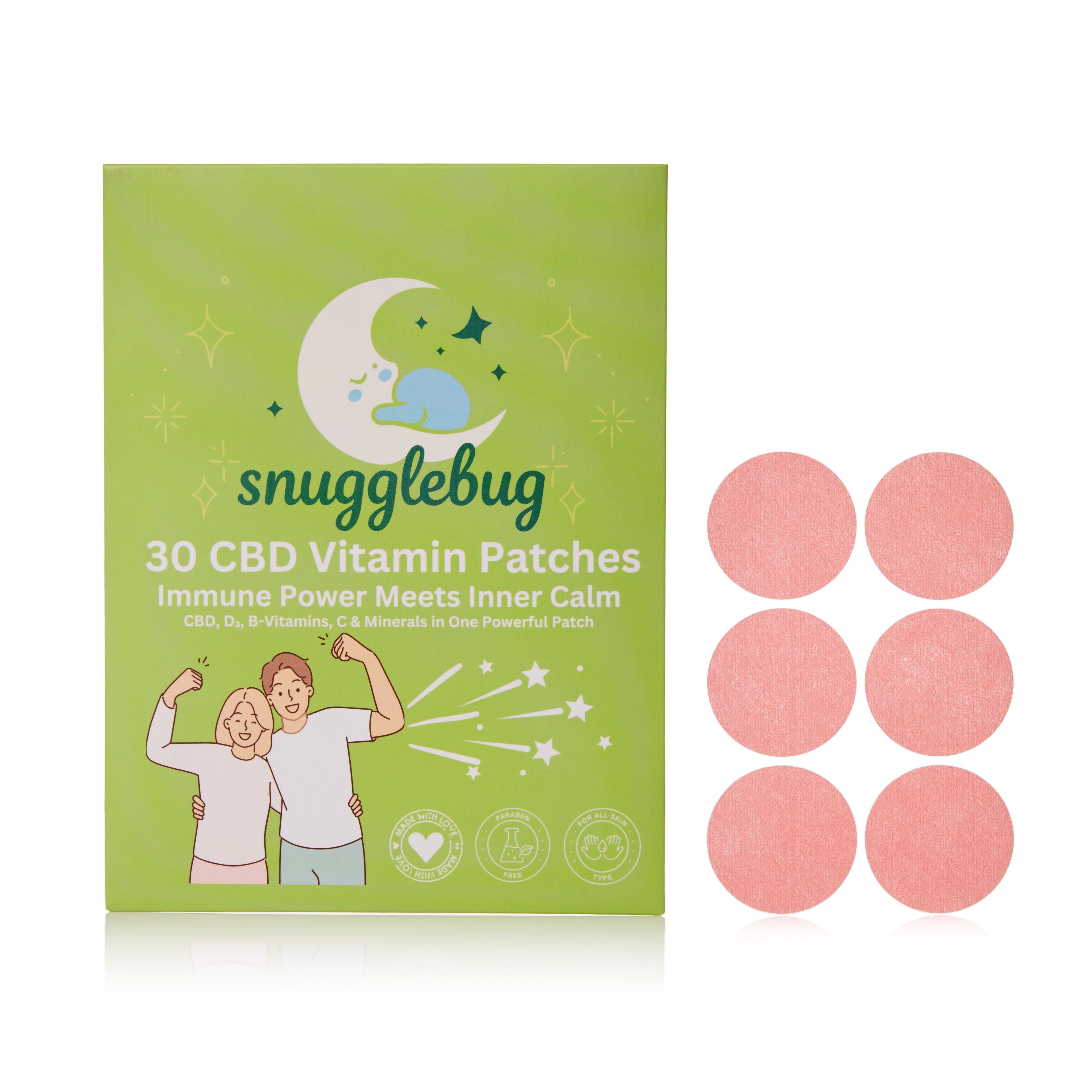 Balance + Vitamins Patch - Plant-Based Support for Calm, Focus & Balance