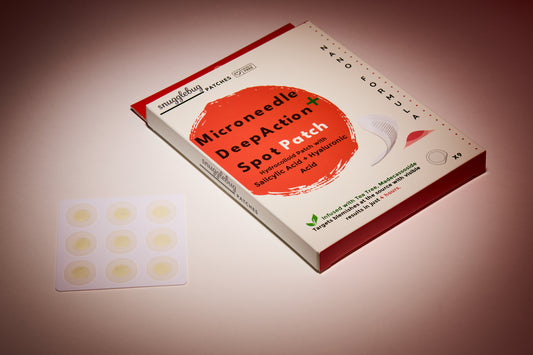 Microneedle Spot Patch - Advanced Blemish Treatment Infused with Tea Tree, Madecassoside, Salicylic Acid & Hyaluronic Acid